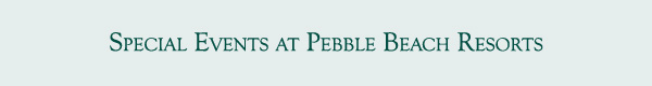 Pebble Beach Welcomes New Partners