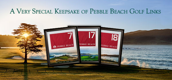 Authentic Pebble Beach Golf Links Flags