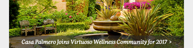 Casa Palmero Joins Virtuoso Wellness Community for 2017